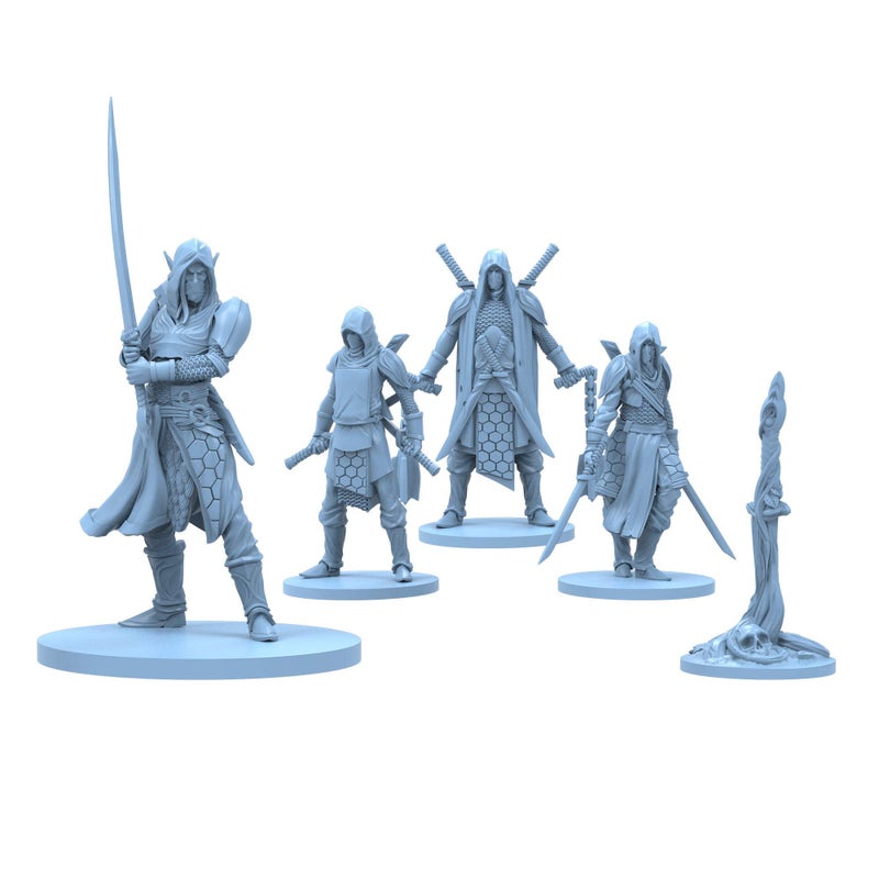 Steamforged Games Godtear: The Borderlands Starter Set Board Game with 12 Detailed Miniatures, Tabletop Combat Game (2 Players) - Image 3